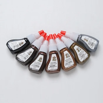 

7pcs permanent makeup 10ml pigment cosmetic tattoo ink for eyebrow eyeliner lip