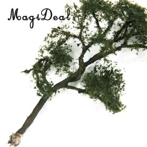 Simulation 1/150 Scale Model Sycamore Tree Train Park Street Railroad Forest Yard Village Scenery Layout 3.54inch
