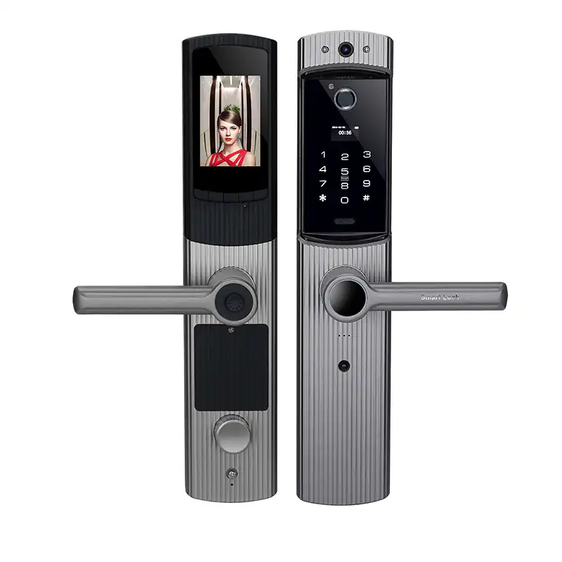 Smart Cerradura Wifi Door Lock Video Peephole Door Camera
