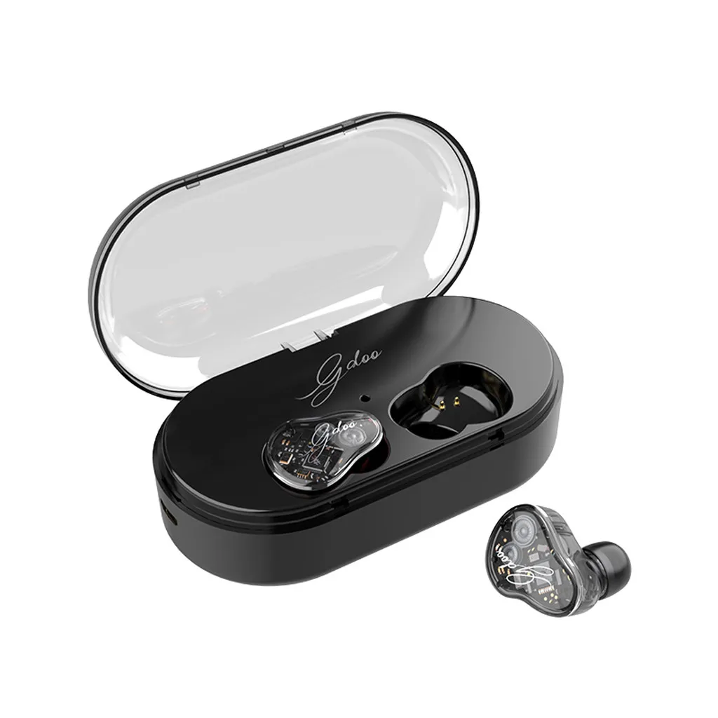2019 новые модные беспроводные наушники TWS Mini True BT 5 0 стерео бас вкладыши гарнитура