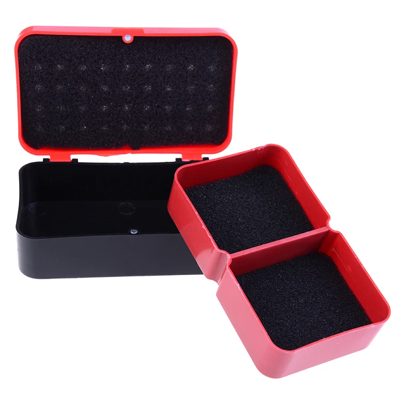 Fishing Tackle Box 2 Compartments Fishing Box Multifunctional Plastic Earthworm Worm Bait Lure Fly Carp Accessories 3 Sizes