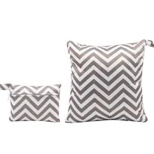 2 упаковки Моющиеся Водонепроницаемые переносные маленькие и средние Одна сумка для закусок 18x14 см и одна сумка для подгузников 28x30 см