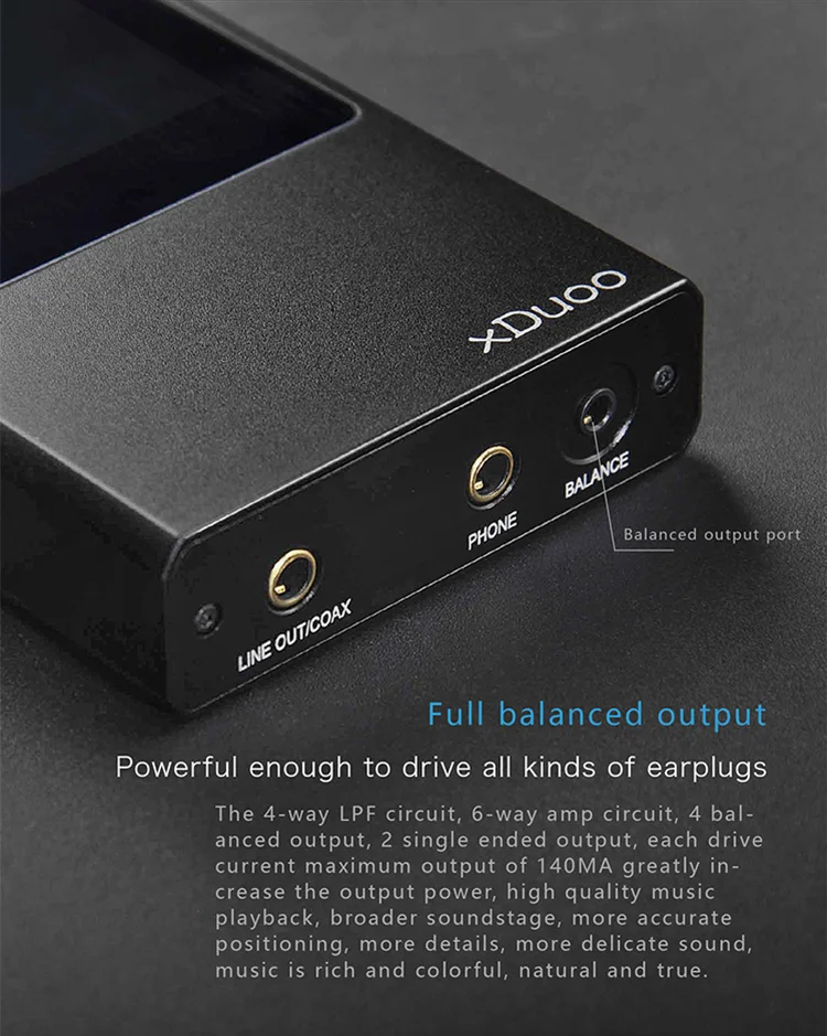 XDuoo X20 высококачественный музыкальный DSD HIFI Mp3 плеер с поддержкой Apt-X Aptx Bluetooth 4,1 xDuoo X3 X10 NANO D3 XDuoo X3II