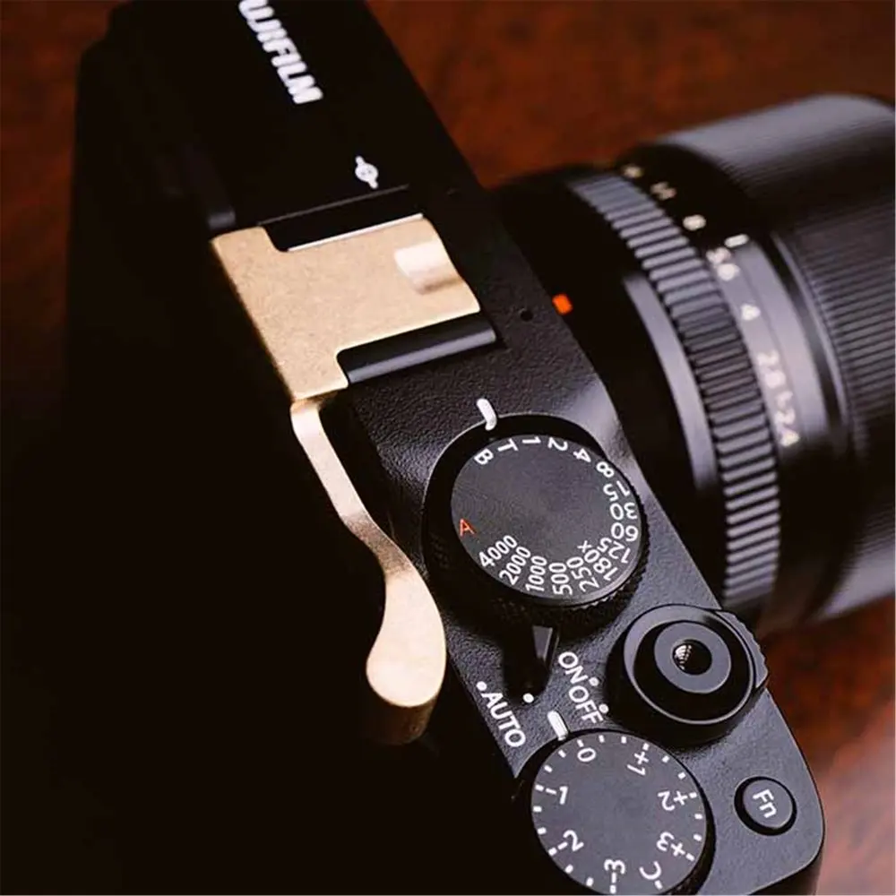 Sanctie Schaap Slechthorend Brass Thumb Grip Thumb Rest Hot Shoe Cover For Fuji XE3 XE2S XE2 XE1  FujiFilm X E3 X E2S X E2 XE1 - buy at the price of $26.90 in aliexpress.com  