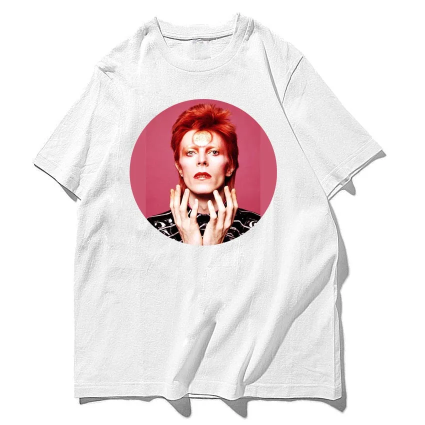 

david bowie space oddity washed cotton men women size tee t shirts