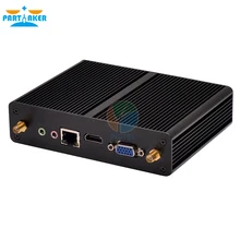 Тонкий Клиент Mini PC с Quad Core Pentium N3510 Безвентиляторный Домой Компьютерная Поддержка XBMC Windows Android 1080 P