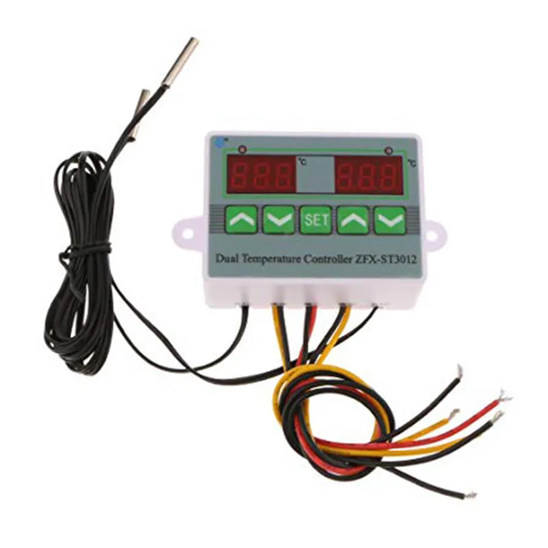 ST3012 DC 12V/24V AC 220V светодиодный термометр инкубатор контроллер интеллектуальный