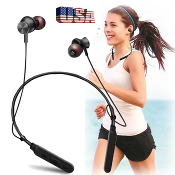 

Bluetooth Headphone Wireless Bluetooth Headset Earphone Handsfree Earbud With Microphone for Samsung Galaxy S9 S8 S7 iPhone X