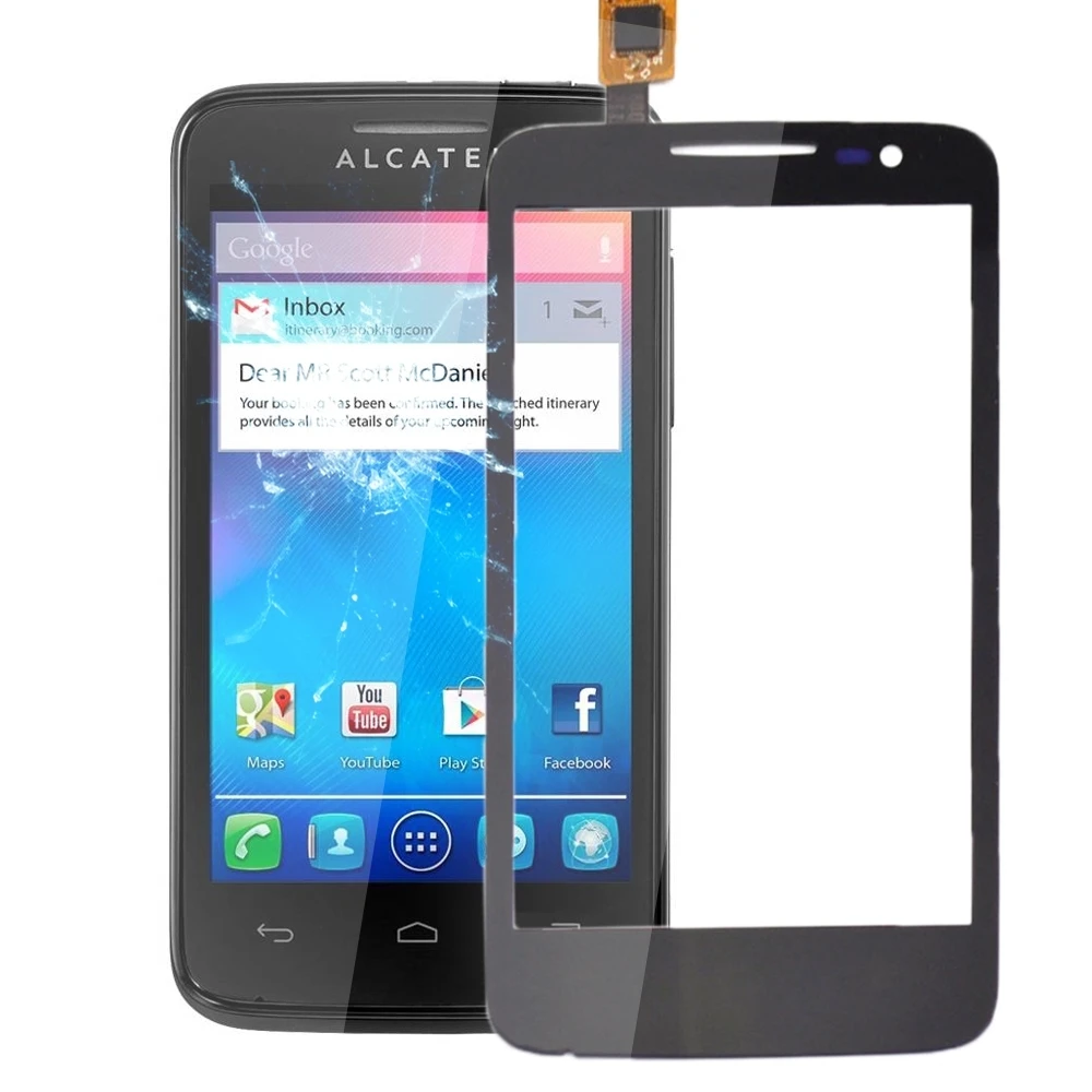 Сенсорная панель для Alcatel One Touch Evolve / 5020 сенсорный экран дигитайзер объектив