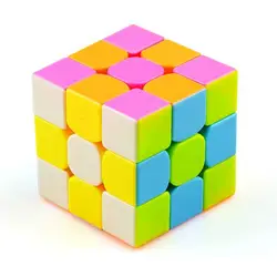 Magic Cube классические игрушки 3x3x3 ABS Стикеры блок головоломки Скорость Красочные Обучение & Развивающие головоломка Cubo magico игрушки