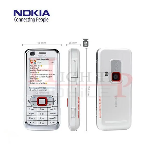 Original Nokia 6120 Classic mobile phone 6120c 3G wholesale Nokia 6120 Free Shipping Refurbished backmarket phones
