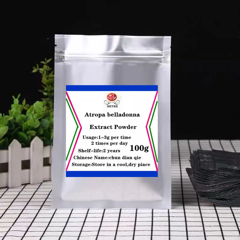 

100g-1000g High Quality Pure Belladonna Extract Powder, Scopolamine Powder, Free Shipping