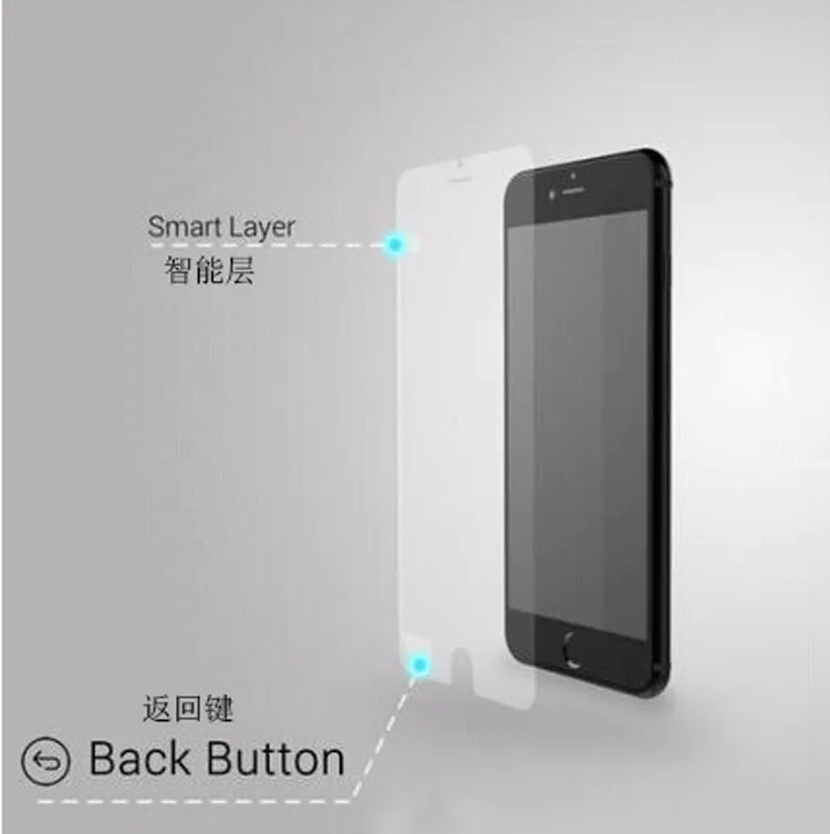 Новинка Высокое качество Smart touch 9H твердость 2.5D Закаленное Защитная стеклянная пленка для экрана для iPhone 6 6s Plus 6plus 6s Plus