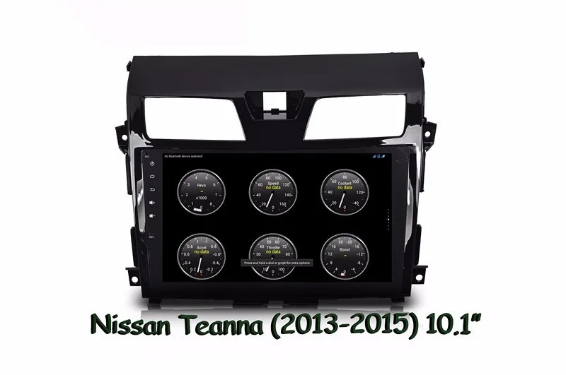 Flash Deal 10.2" Car Multimedia Stereo DVD GPS Navigation Radio Audio Sat Nav Head Unit for Nissan Teana 2013 2014 2015 7