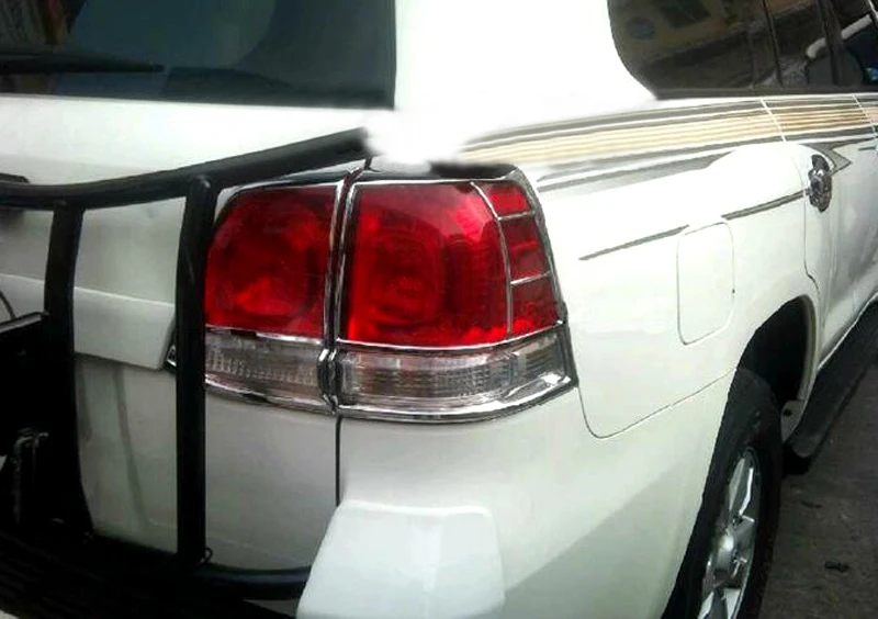 

2008-2011 Car Tail Light Frame Cover Trim 4pcs For Toyota Land Cruiser LC200