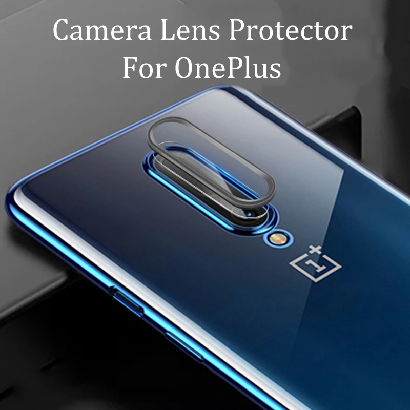 

For Oneplus 7 Pro 6T 6 Screen Protector Camera Lens Glass & Protective Ring Cover Case For One Plus 6 6T 7 Tempered Glass