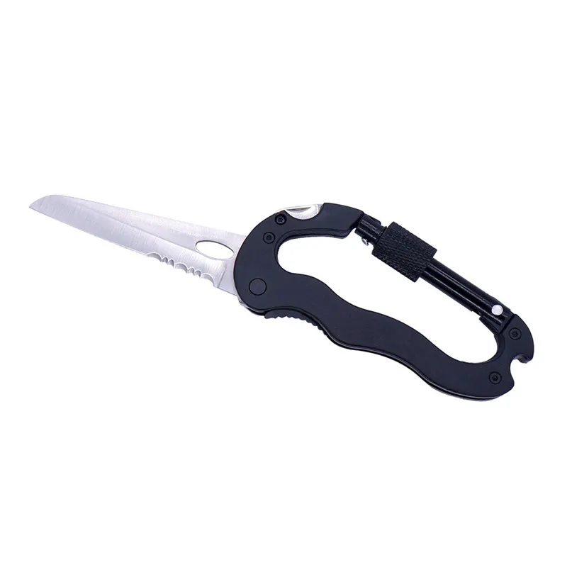 Multi-tool with Folding Pocket Knife - Camping, Hiking Multi-tool hook Carabiners & Quickdraws for Camping & Hiking #3j#F (2)