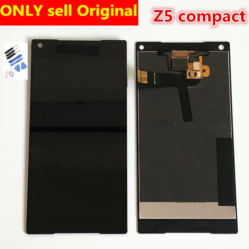 

4.6" Original LCD For SONY Xperia Z5 Compact LCD Display Touch Screen For SONY XPERIA Z5 Compact LCD Z5 mini E5823 E5803 screen