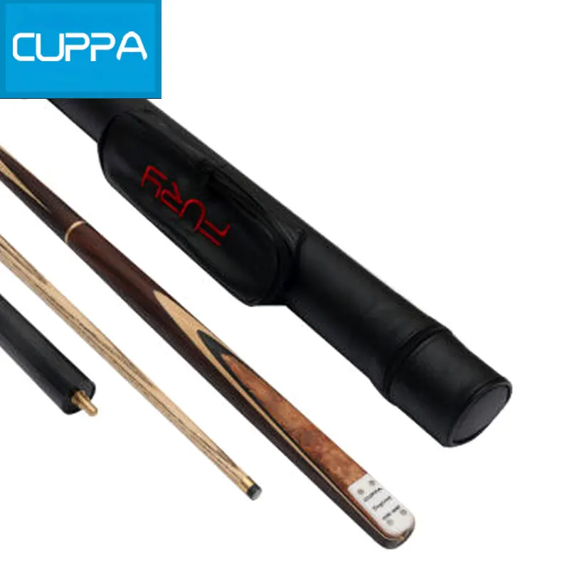 Высокое качество cuppa Снукер cue s Stick 9,8 мм наконечник с чехол для кия 3/4 набор 2 варианта Китай - Цвет: A