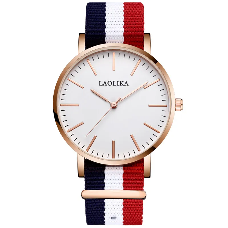 

Casual Men Ultra Thin Canvas Strap Watch Luxury Nylon Cloth Male Quartz Watches Men Sports Wristwatch Couple Clock Relojes