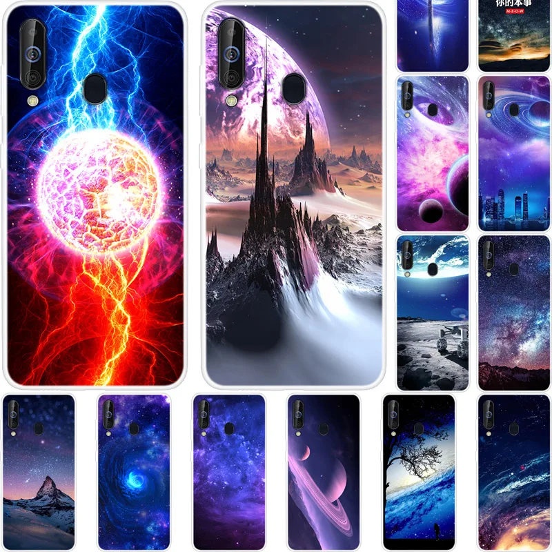 

Silicone Case For Samsung Galaxy A40 A30 A50 A60 A70 A80 A10 A20 E A2 CORE M40 M30 M20 2019 M10 A20E Clear bumper TPU Phone Case