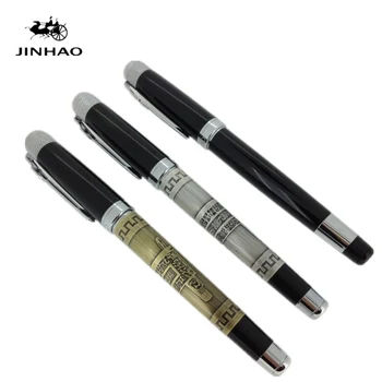 

Quality fountain pen 189 fountain pen gift box ink roller pen Writing Cute pens gift Without Pencil Box