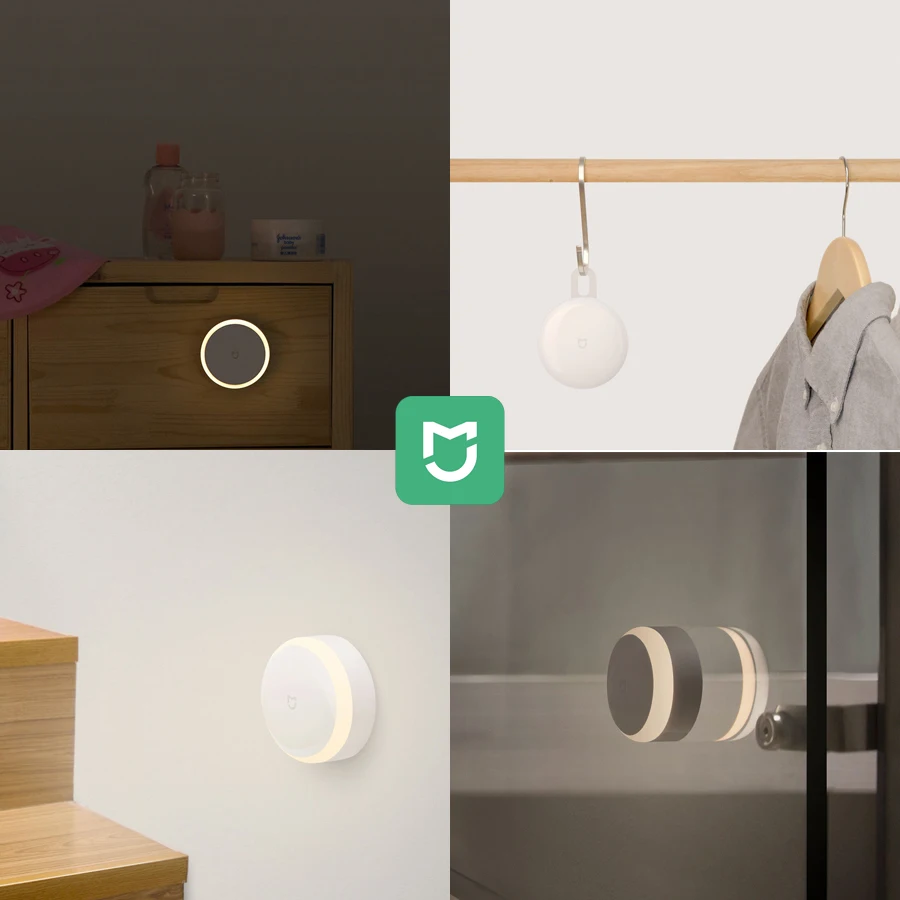 Оригинальный светодиодный ночной Светильник Xiaomi Mijia лампа для коридора