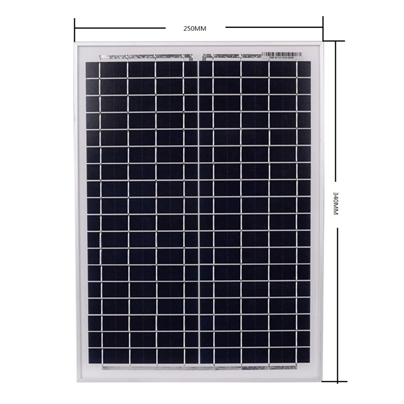 Черный 18V 20W солнечные панели 40/50/60A 12 V/24 V Солнечный контроллер с интерфейсом Usb Батарея источник питания для путешествий подходит для