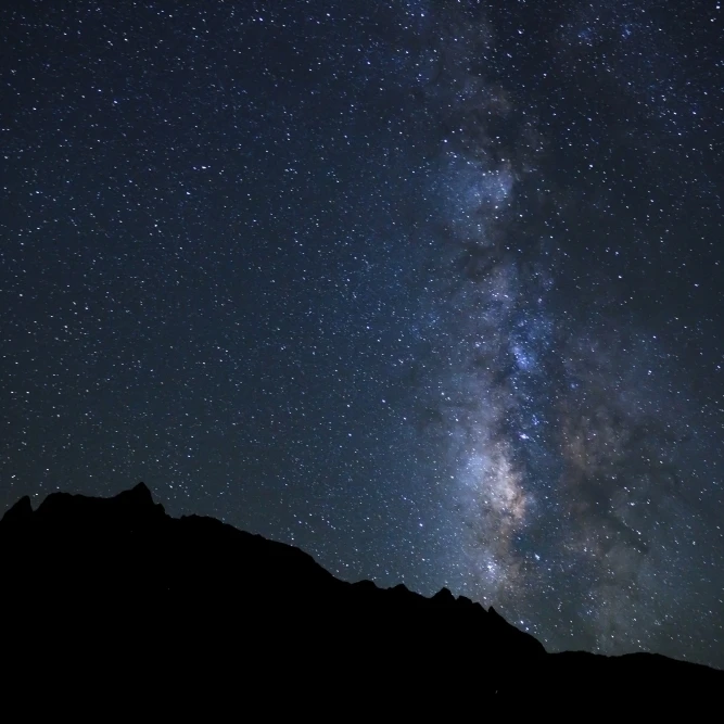 Night Sky  Bright Stars and Milky Way Galaxy Poster Print (34 x 22)