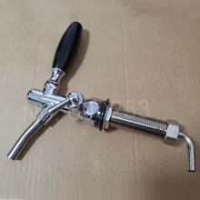 Хорошее качество homebrew t пивной кран регулируемый кран с длинным хвостовиком пивной бочонок медный хромированный пивной кран барные аксессуары