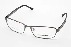 2016FULL-RIM сплава серый бизнес супер легкие очки кадр заказ оптический близорукость и очки для чтения объектив + 1 + 1.5 + 2 + 2.5 + 3TO + 6