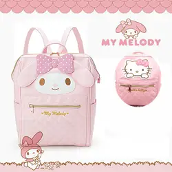Милый мультфильм рисунок «Hello Kitty» рюкзак мой Meldoy сумки Kawaii детей школьный Для женщин сумка для путешествий для девочек детский подарок на