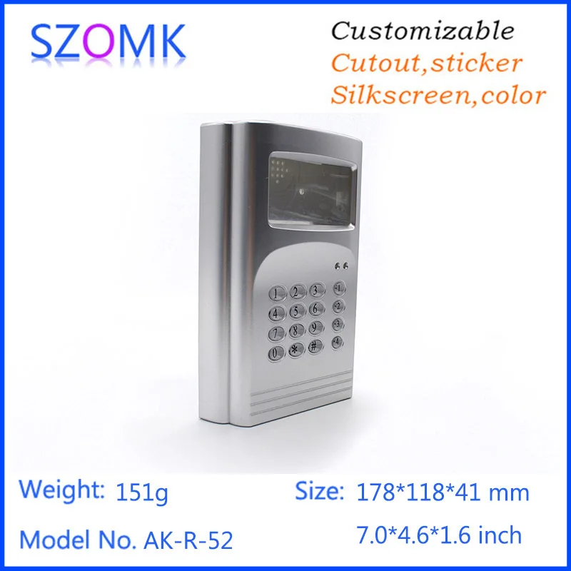 szomk plastic project box electrical plastic RFID enclosure box with keys keypad outdoor control enclosure LCD plastic case  (7).jpg