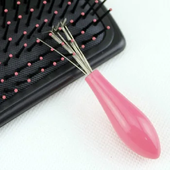 

Comb Cleaner Hair Brush Cleaning Remover Embedded Tool Plastic with Handle SK88