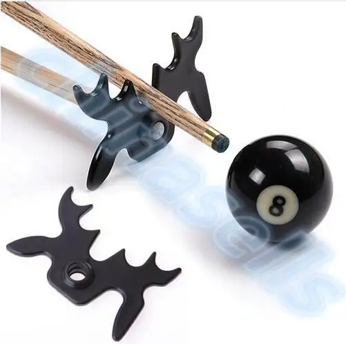 plastic billiards cue rack bridge head billiards cross antlers rod holder snooker pool cue stick frame pole rack rod equipment 1