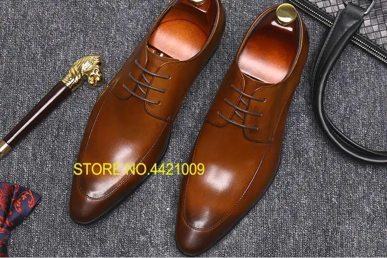 

high quality mens real leather martin boots shoes 2018 fashion lace up male wedding dress tuxedo formal oxfords shoes sapatos