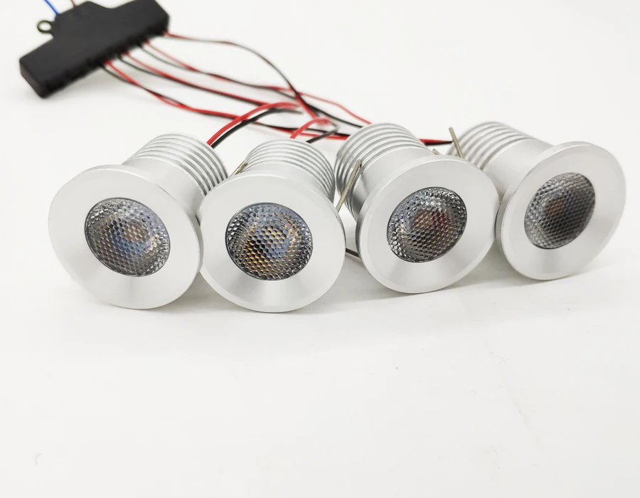 Затемнения пятно мини-лампочки 80Ra 320Lm светодиодный светильники CREE 4 w Кабинета лампы DC12V 24 V ночник 4 Вт освещение