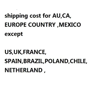 

shipping cost for europe ,ca,au,mx
