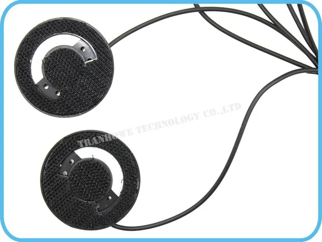 2pcs Motorcycle Intercom Accessories Soft Earphone Earpiece & MIC for FDCVB T-COMVB TCOM-SC COLO T-REX Moto Helmet BT Intercom