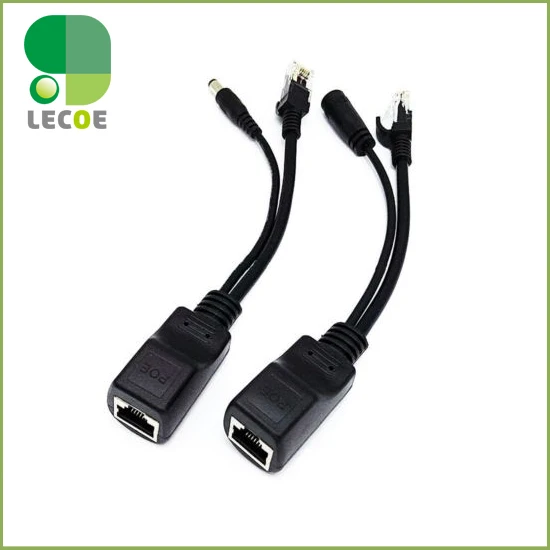 3kit PoE кабель адаптер poe splitter инжектор Мощность питания 12 48 В синтезатор сепаратор