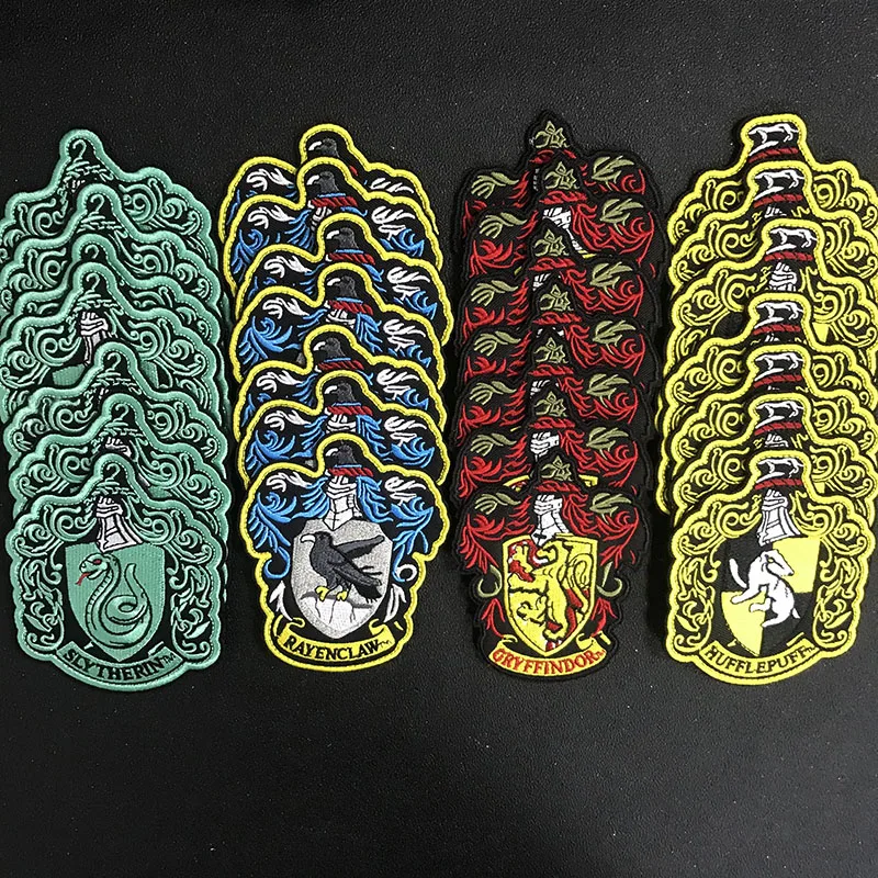 

Harry Potter House of Gryffindor Crest Iron On Patch Embroidered Applique Sewing Label Stickers Apparel Accessories Badge