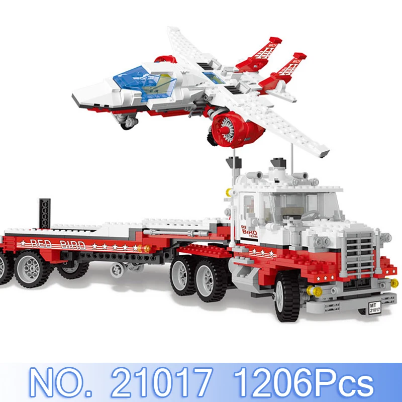 

Lepin 21017 Technic Figures 1206Pcs Mach II Red Bird Rig Model Building Kits Blocks Bricks Sets Compatible 5591 Educational Toys