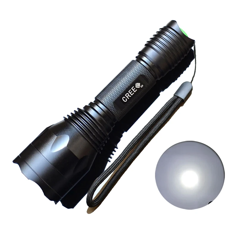 

5 Light Modes CREE XM-L T6 1000 lumen Led Flashlight, Super Bright LED Hand Torch Using 18650 Li-ion Battery