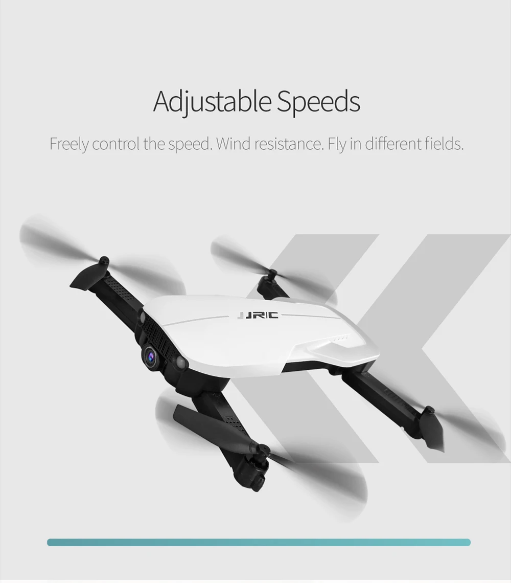 JJRC H71 Foldable RC Drone 1080P Wide Angle WiFi FPV HD Camera Auto-Follow Optical Flow Positioning Altitude Hold RC Quadcopter