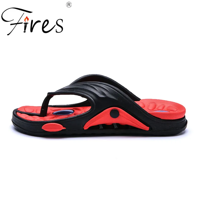

Fires Man's Flip Flops Comfortable Lightweight Slippers Outdoor Casual Loafers Summer Cool Breathable Flat Shoes Men Loafers