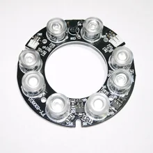 Аксессуары системы видеонаблюдения инфракрасный свет 8 зерна IR LED доска для наблюдения ночного видения диаметр 63 мм
