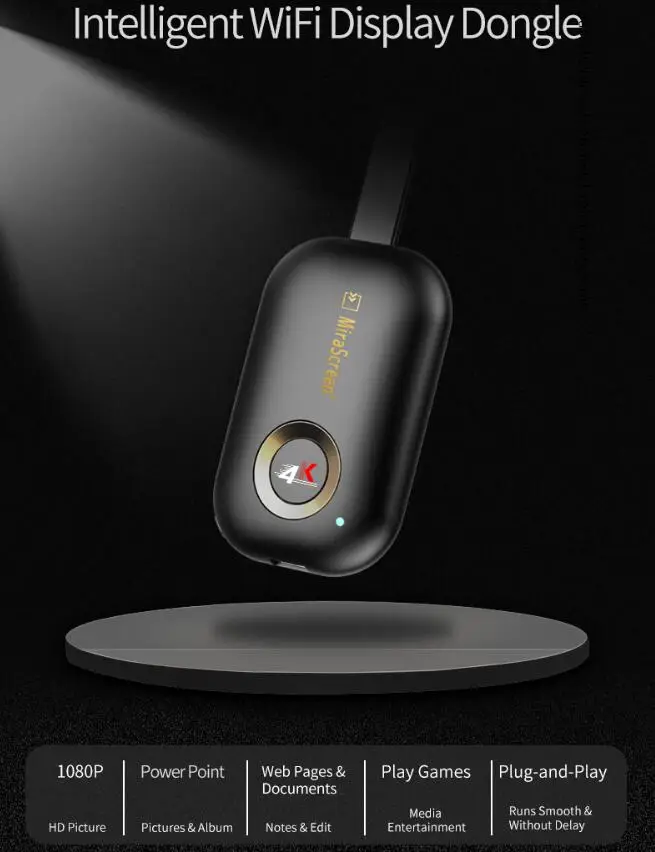 Mira Экран G7 G9 2,4G 5G 4 K беспроводной WiFi Дисплей приемник программный ключ hdmi Android ТВ Stick Miracast Airplay Экран зеркало стример