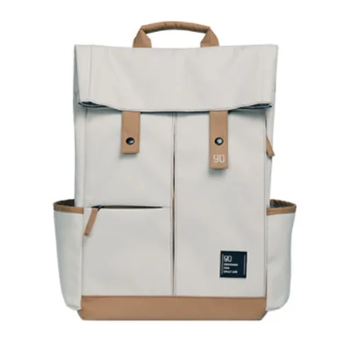 Xiaomi Mijia Youpin 90 рюкзак мода энергии колледж сумка Путешествия Спорт Досуг водонепроницаемый большой емкости - Цвет: White