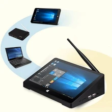 Все в одном безвентиляторный промышленный мини-ПК с сенсорным экраном 1024*768P HD дисплей