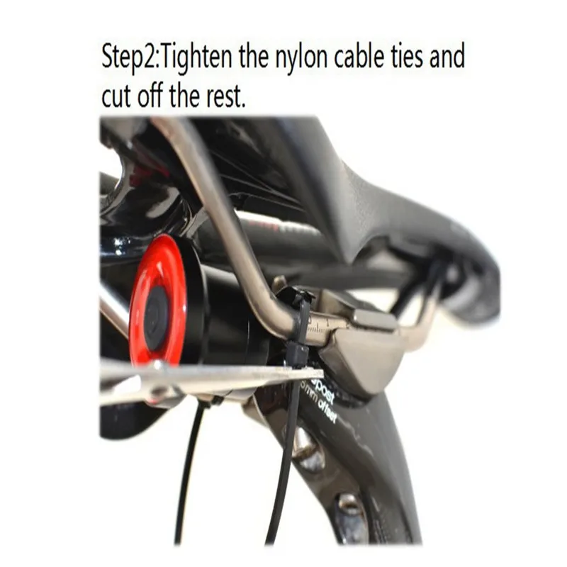 Perfect Bicycle Flashlight LED Bike Rear Light USB Auto Start/Stop Brake Sensing IPx6 Waterproof LED Charging Cycling Taillight 2